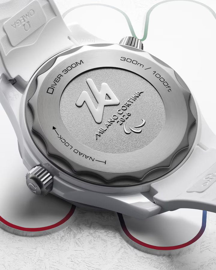 Relógio Omega Seamaster Diver 300M Milano Cortina 2026 522.92.44.20.04.002