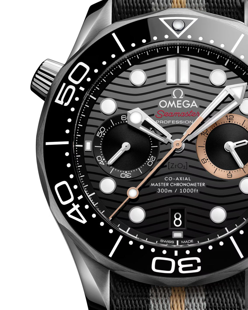 Relógio Omega 210.32.44.51.01.002 Seamaster Diver 300M 44 mm 007 First Light