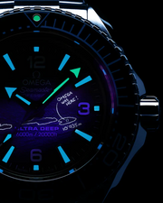 Relógio Omega Seamaster Planet Ocean 6000M 45.5 mm, O‑MEGASTEEL on O‑MEGASTEEL   215.30.46.21.03.002
