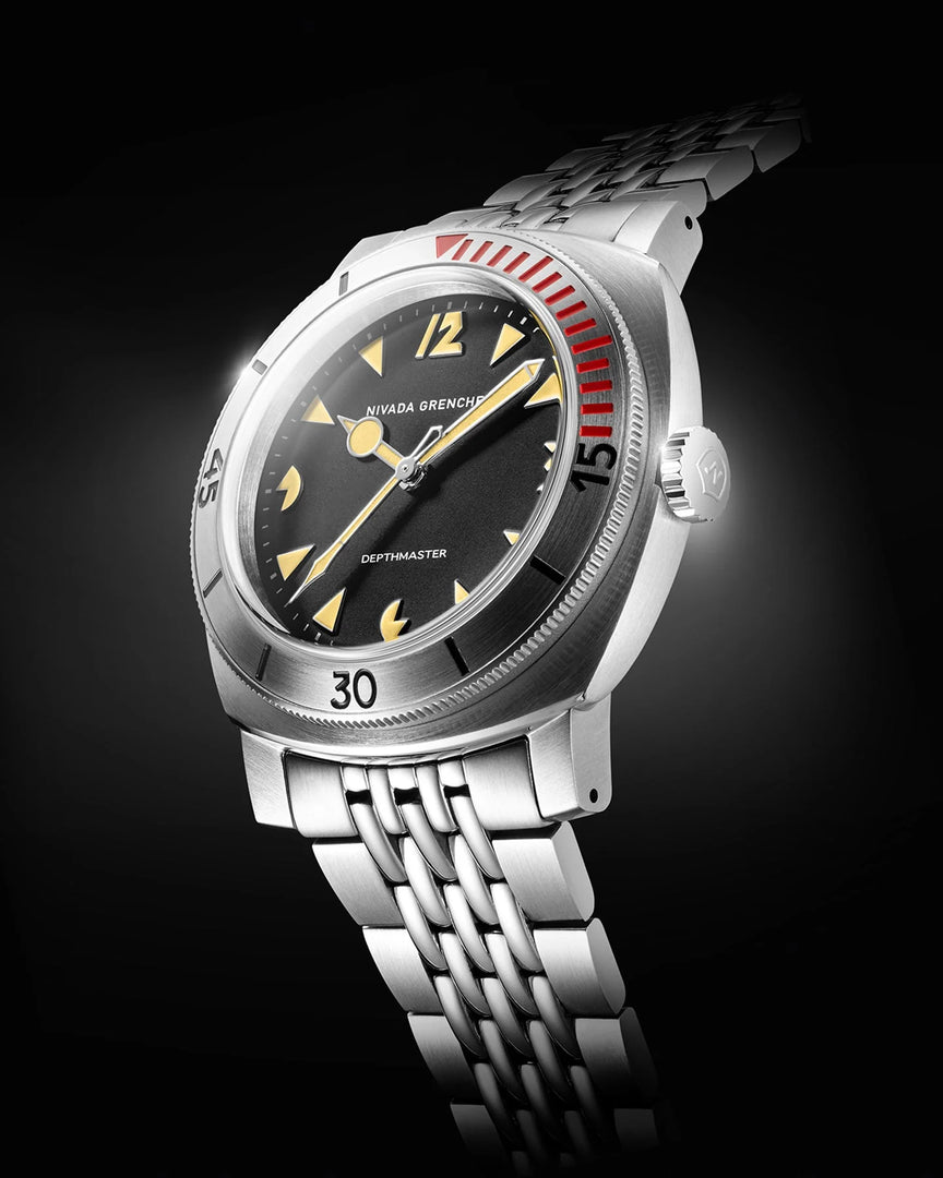 Relógio Nivada Grenchen PACMAN DEPTHMASTER 41MM 14200A04