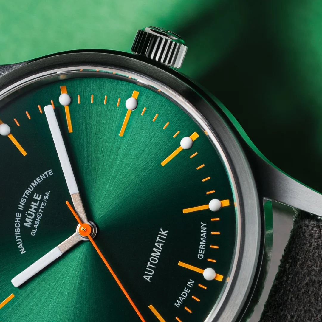 Relógio Mühle-Glashütte M1-40-76-LBV-I Panova Green