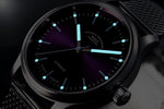 Carregue a imagem no visualizador da Galeria, Relógio Mühle-Glashütte M1-40-78-1-LB-III Panova Violet Automático
