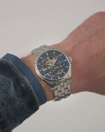 Carregue e reproduza o vídeo no visualizador da Galeria, Relógio Hamilton H42535141 Jazzmaster Skeleton Automático 40mm
