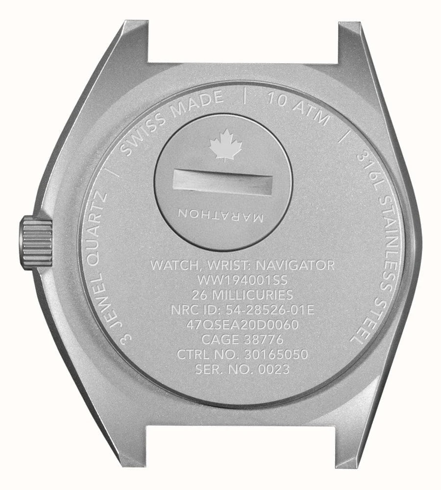 Relógio Marathon SSNAV No Date Arctic Edition 41mm Quartzo