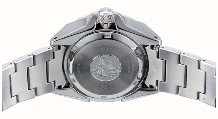 Relógio Seiko PROSPEX – “Save The Ocean” King Samurai Manta Ray SRPE33K1