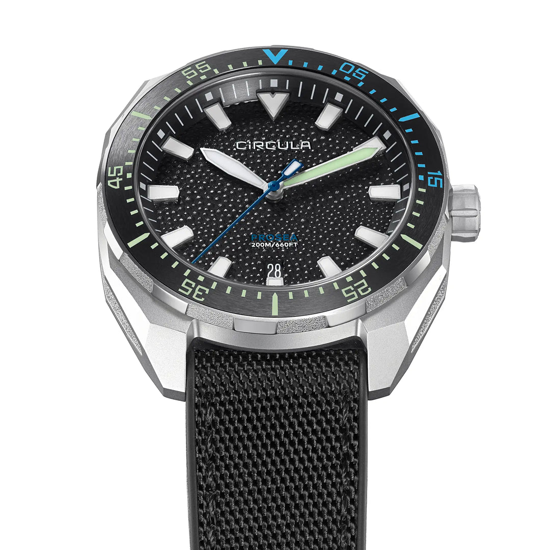 Relógio Circula Taucheruhr ProSea Schwarz PS-SH-SS