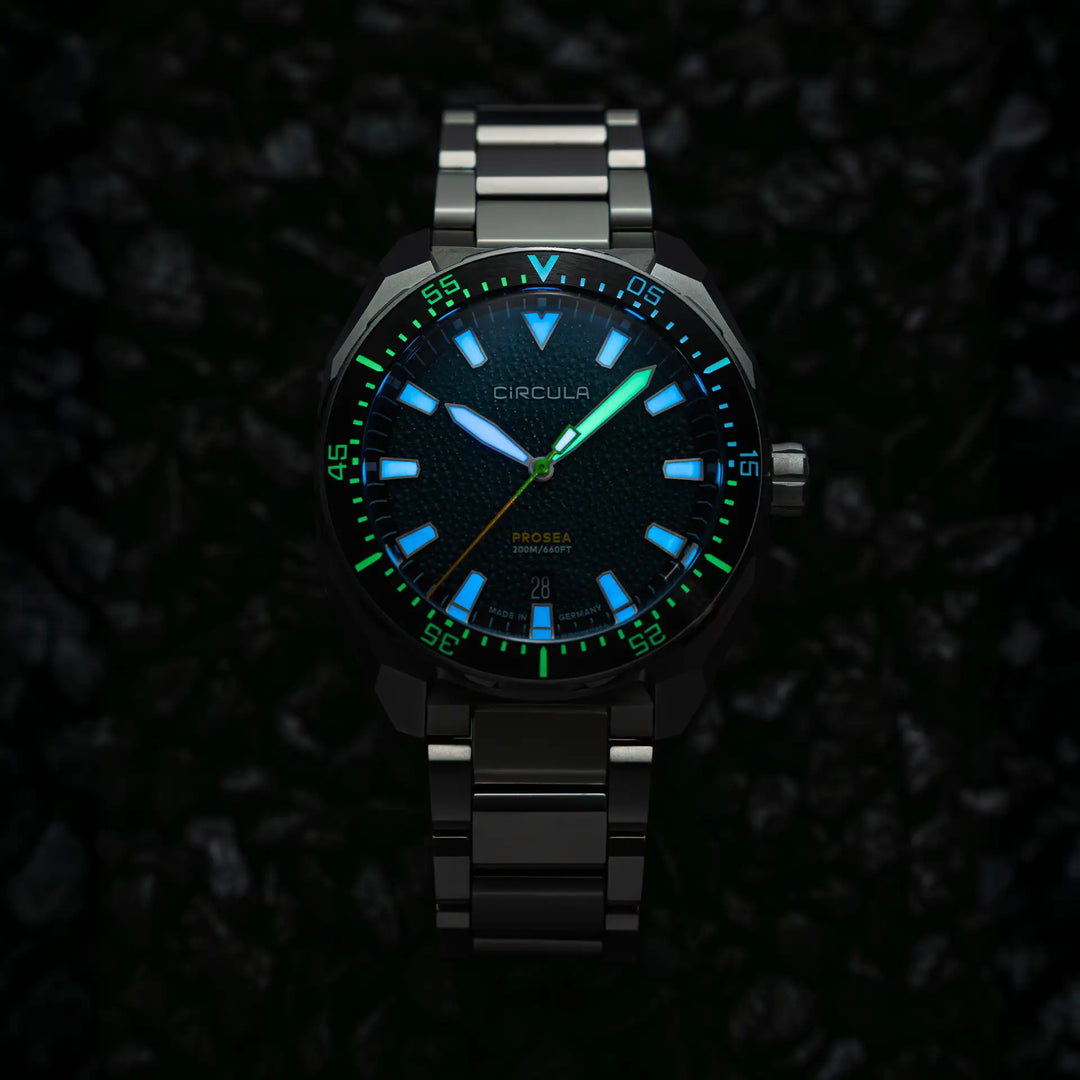 Relógio Circula Taucheruhr ProSea Schwarz PS-SH-SS