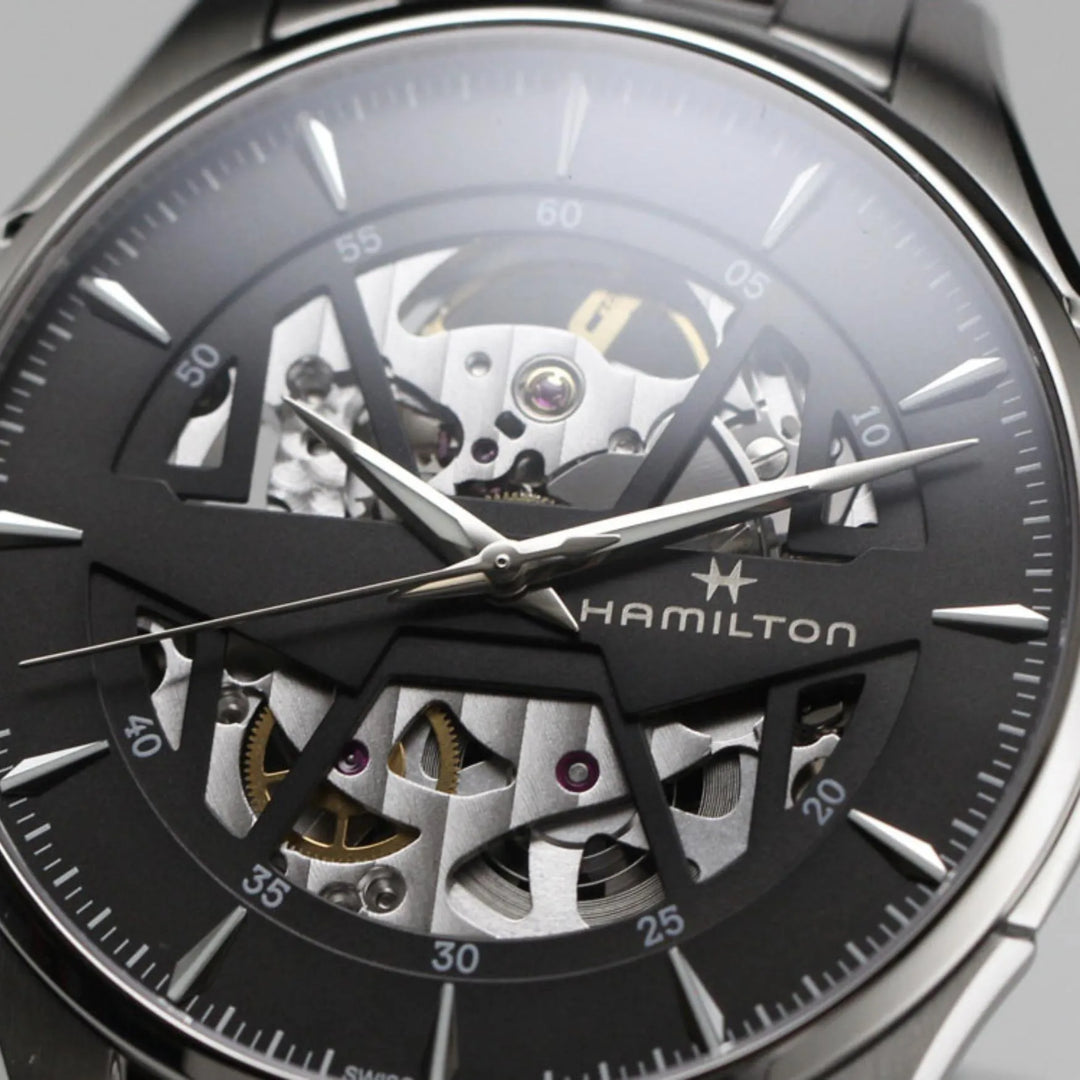 Relógio Hamilton H42535180 Jazzmaster Skeleton Automático 40mm