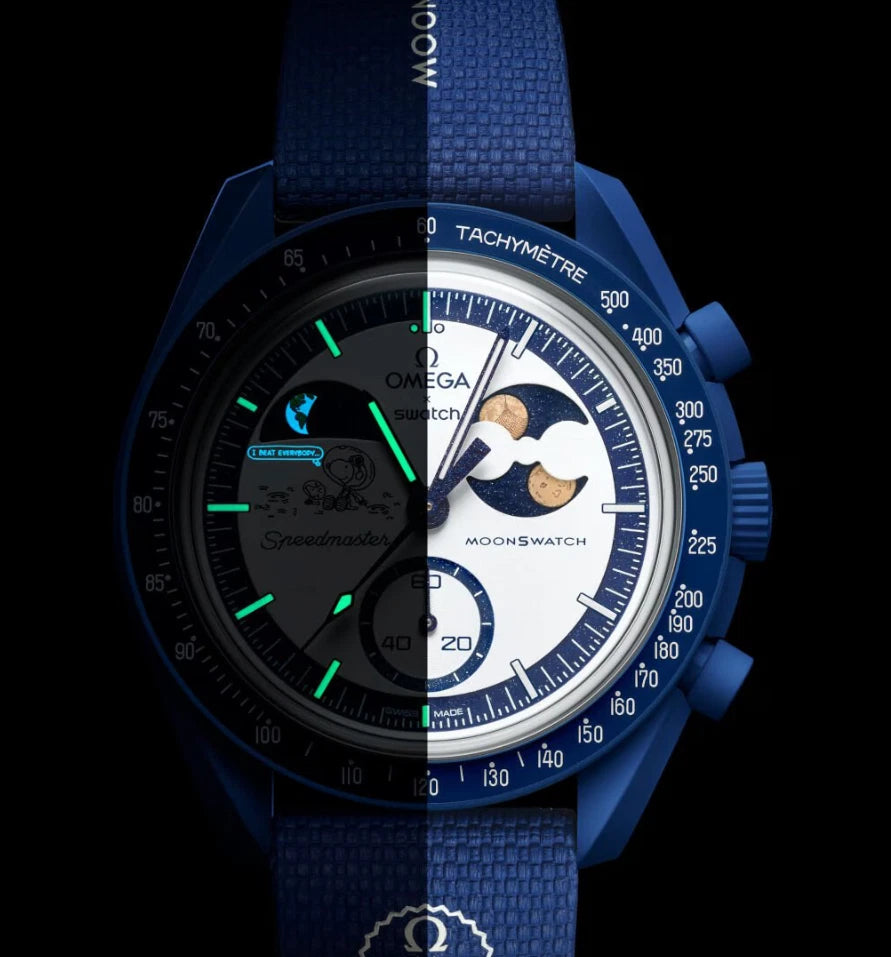 Omega x Swatch - MISSION TO EARTHPHASE - MOONSHINE GOLD