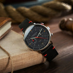 Carregue a imagem no visualizador da Galeria, Relógio STERNGLAS S01-HCN03-VI29 Hamburg Chrono 42 mm Mecha-Quartz