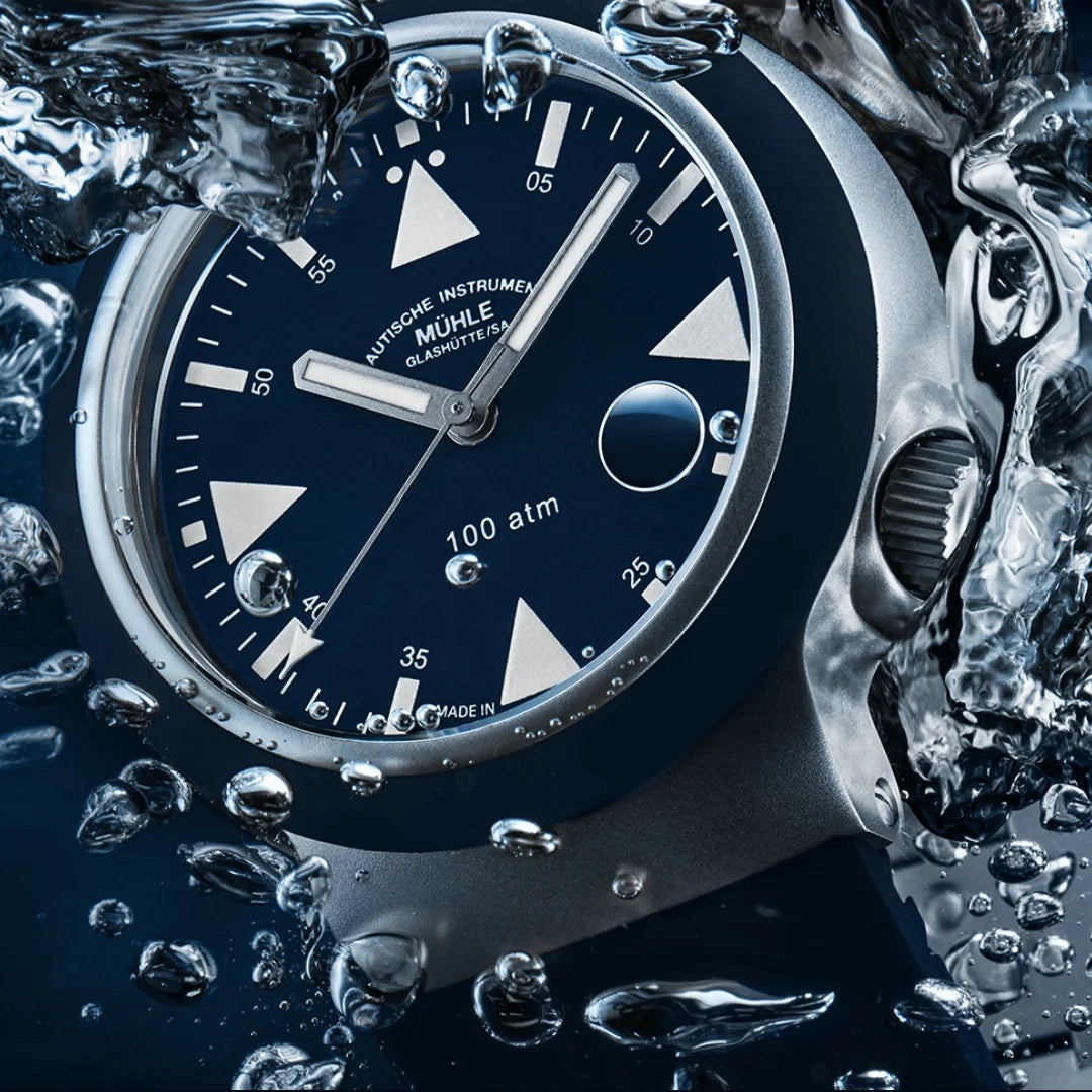 Relógio Mühle-Glashütte M1-41-02-KB-II S.A.R. Rescue-Timer Nautical Blue