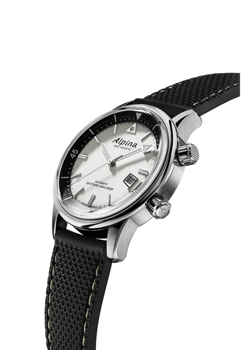 Relógio Alpina Seastrong Diver 300 Heritage Silver AL-525S4H6
