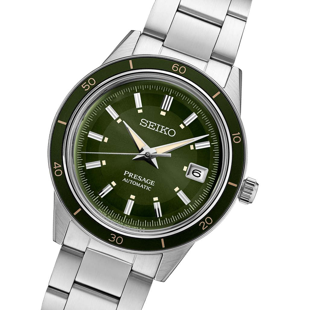 Relógio Seiko SRPG07 Presage Automático Style 60'S