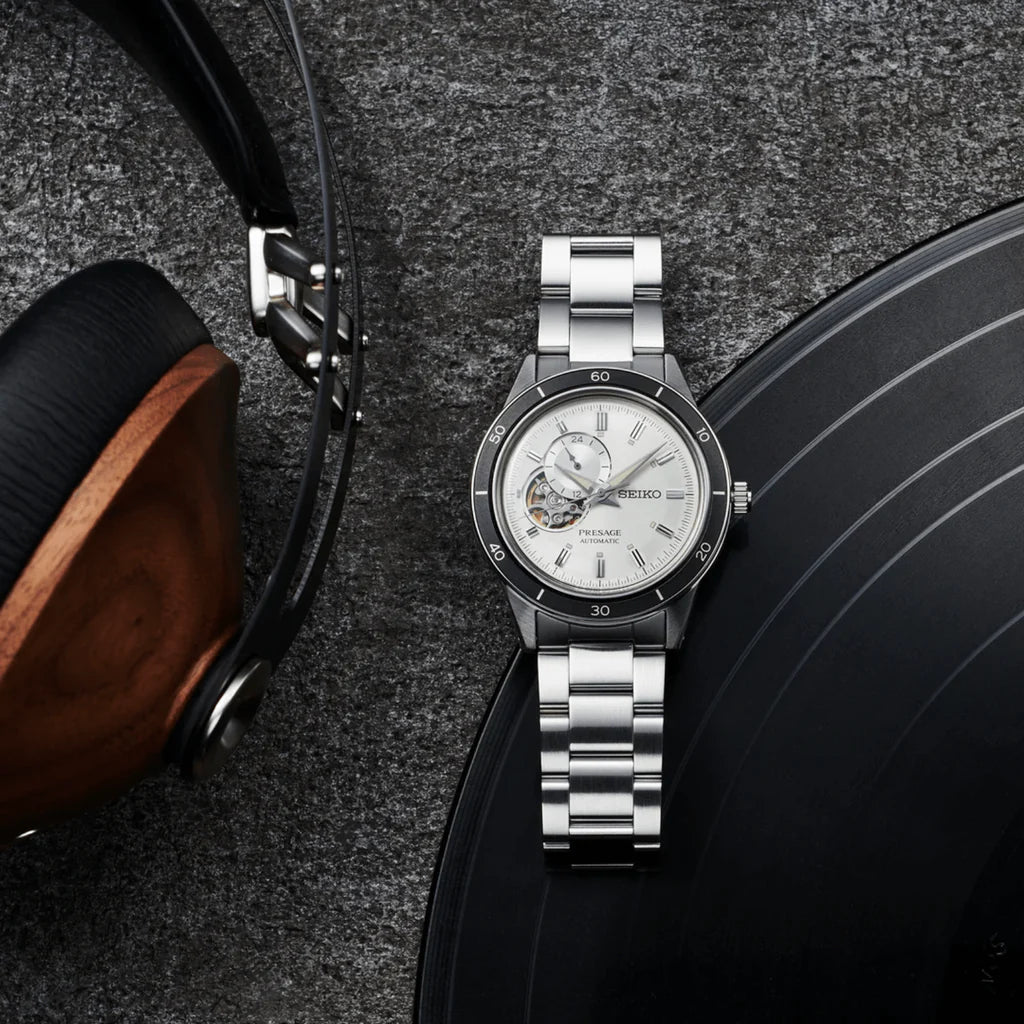 Relógio Seiko Presage SSA423 Style60's Automático 40.8mm