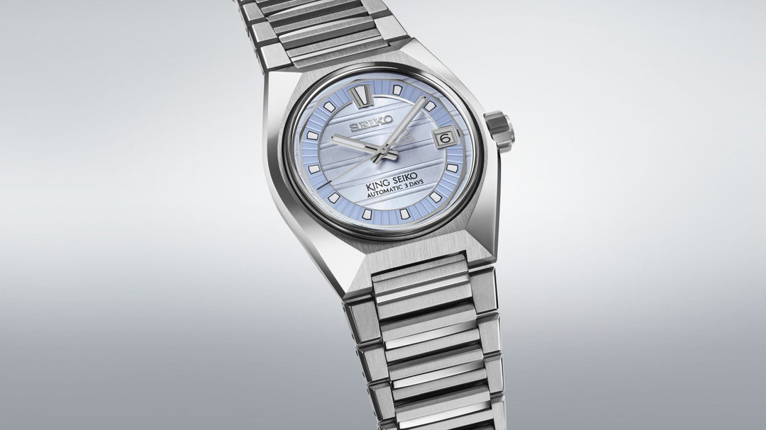 Relógio SEIKO Luxe SLA091 King Seiko VANAC 41mm