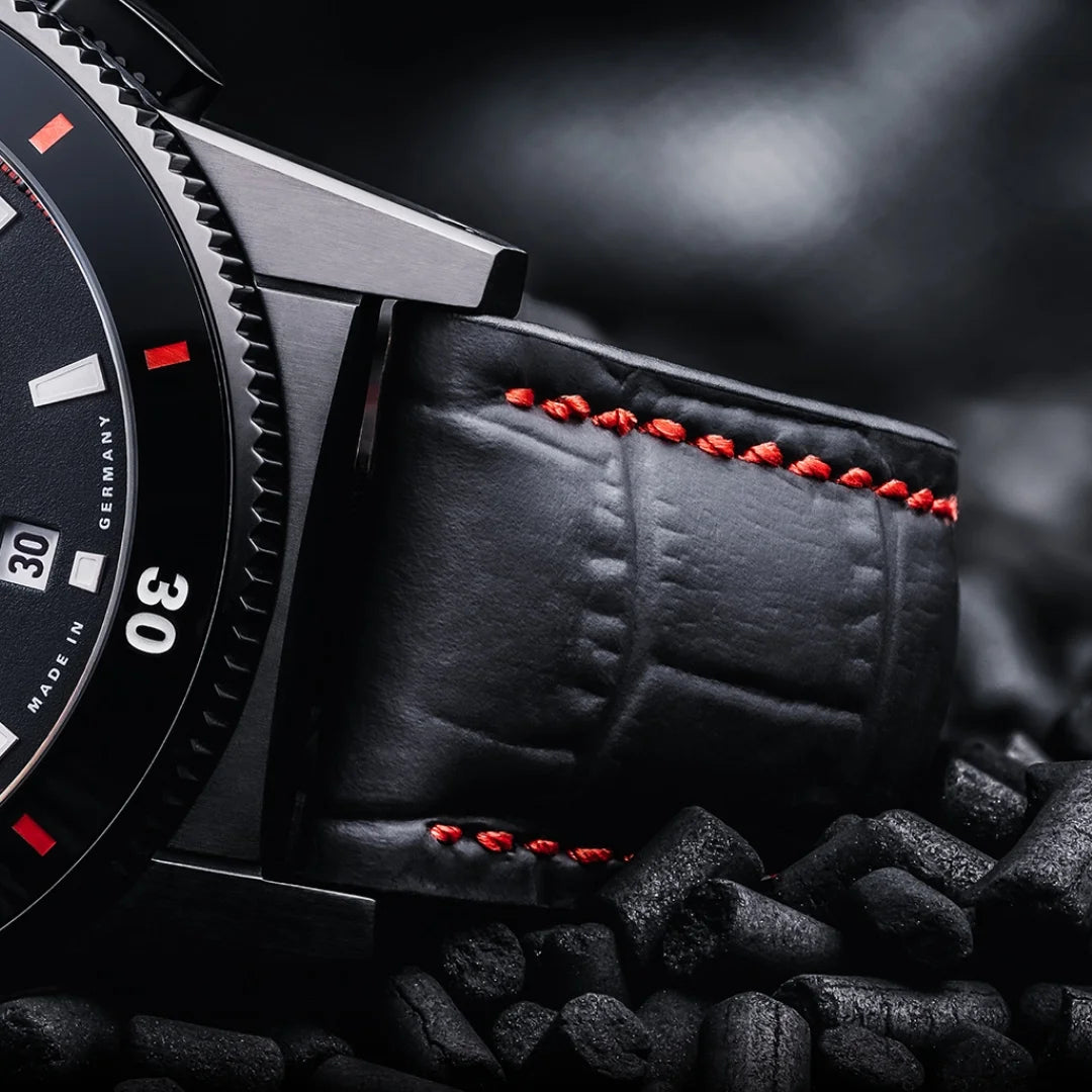 Relógio Mühle-Glashütte M1-52-33-2025 Sportivo Power Chronograph First Edition Automático