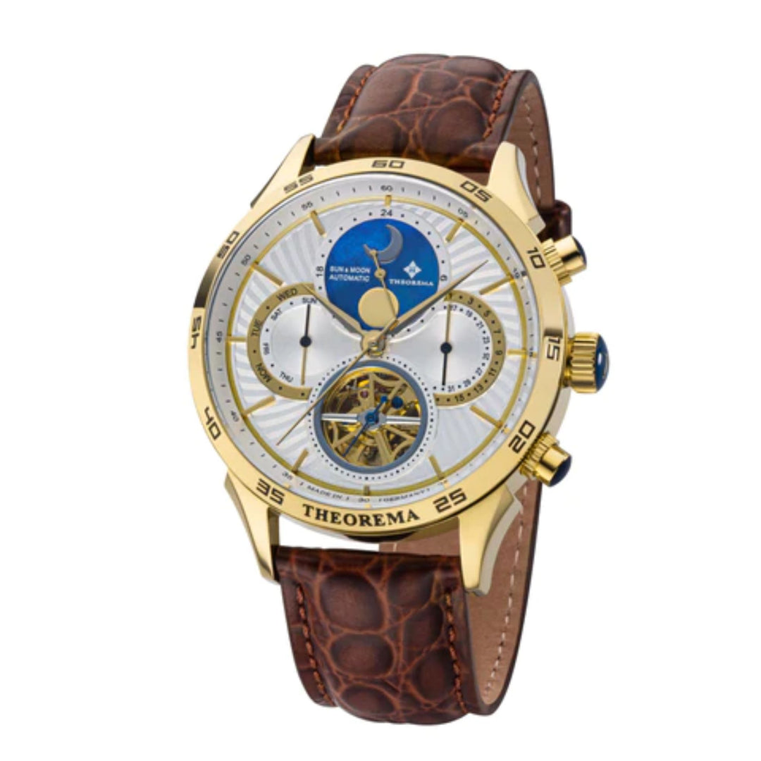 Relógio Tufina KINGSTON THEOREMA GM-117-3 GOLD - Automático 44mm