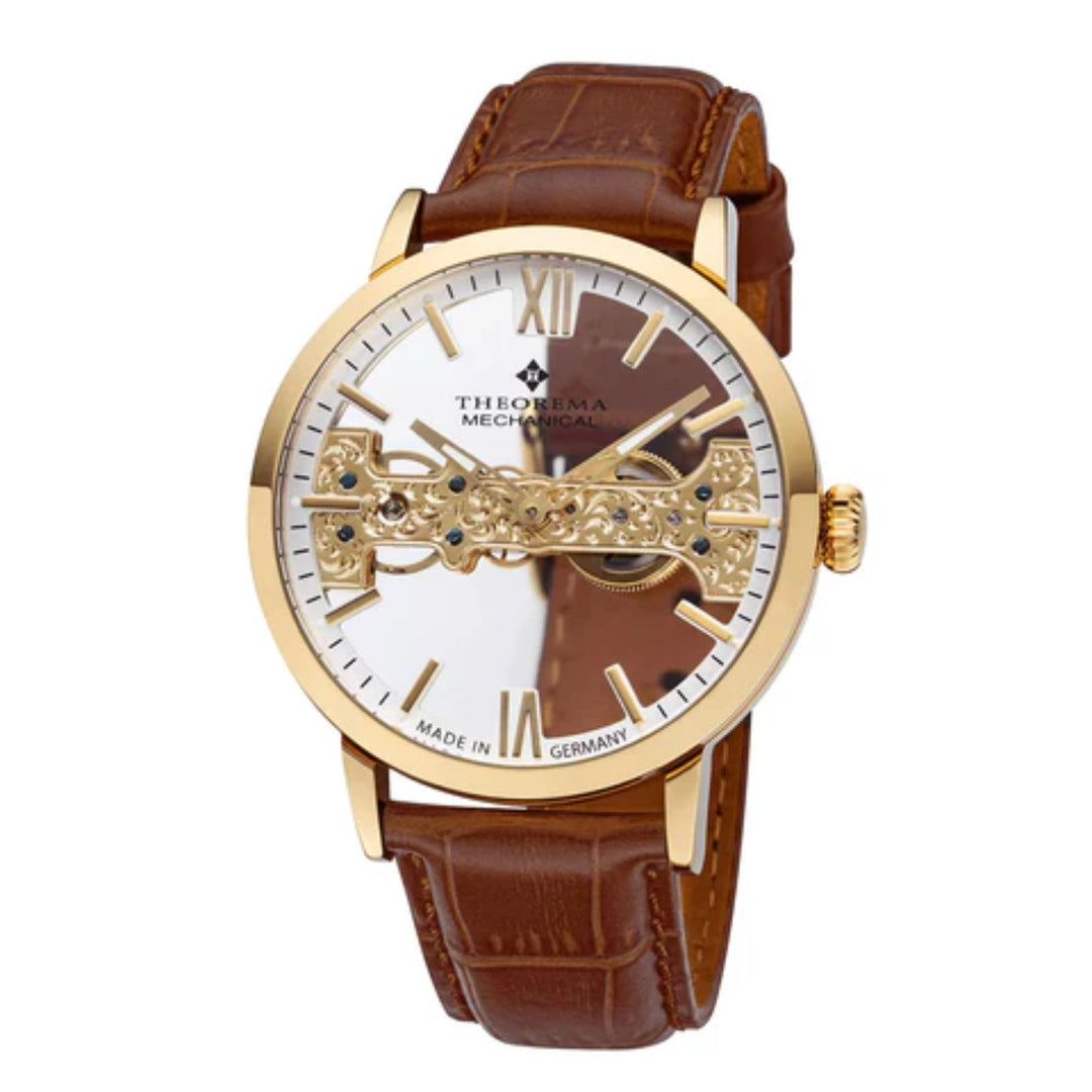 Relógio Tufina SAN FRANCISCO THEOREMA GM-116-3 GOLD - Automático 44mm