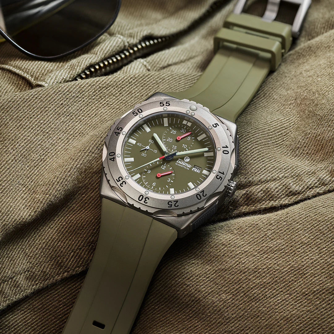 Relógio Tutima Glashütte 6451-53 M2 MARA SAFARI CHRONOGRAPH