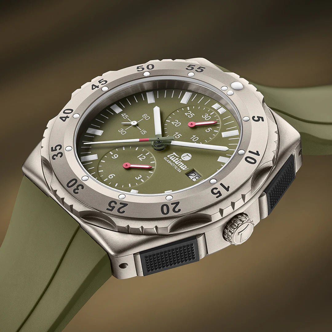 Relógio Tutima Glashütte 6451-53 M2 MARA SAFARI CHRONOGRAPH