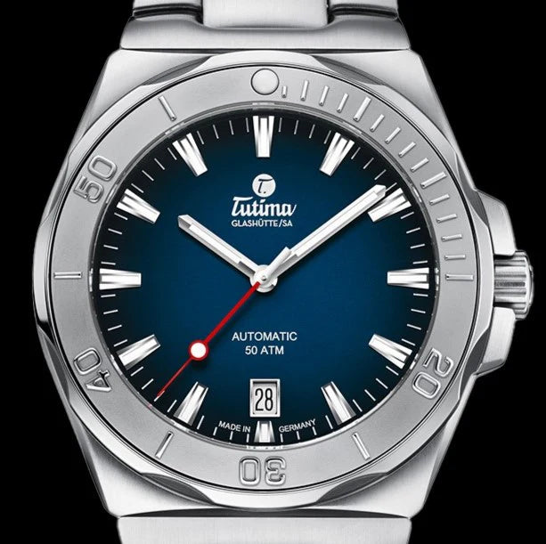 Relógio Tutima Glashütte M2 SEVEN SEAS 6156-04 AUTOMÁTICO