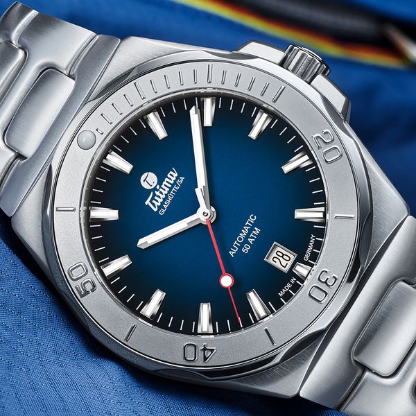 Relógio Tutima Glashütte M2 SEVEN SEAS 6156-04 AUTOMÁTICO