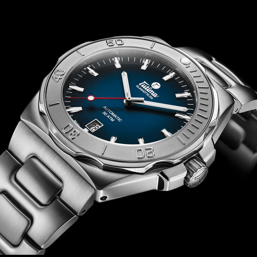 Relógio Tutima Glashütte M2 SEVEN SEAS 6156-04 AUTOMÁTICO