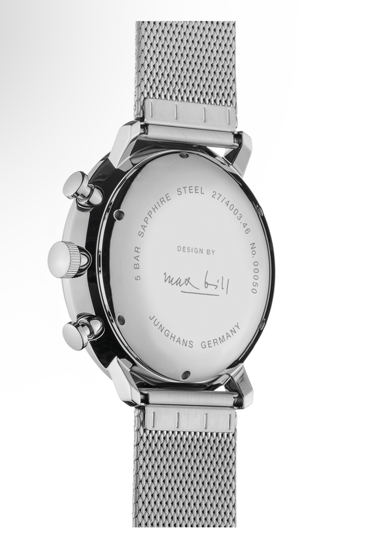 Relógio Junghans max bill Chronoscope 27/4003.46