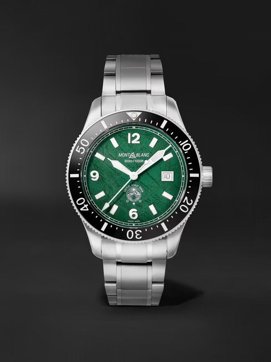 Relógio Montblanc 1858 Iced Sea Automático MB130810