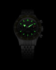 Relógio Nivada WHITE BROAD ARROW INTER.BEZEL 38mm - MANUAL 86007WM03LC