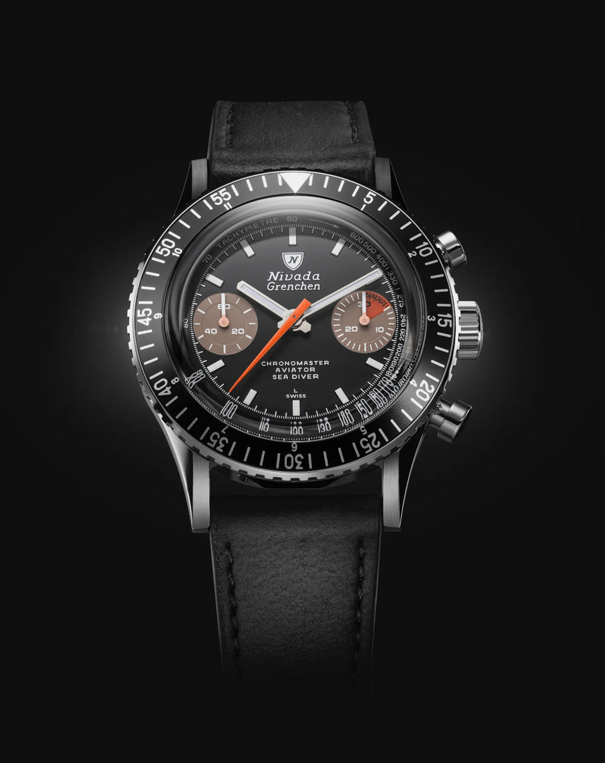 Relógio Nivada WHITE ORANGE BOY INTER.BEZEL 38mm - MANUAL 86012WM03LC