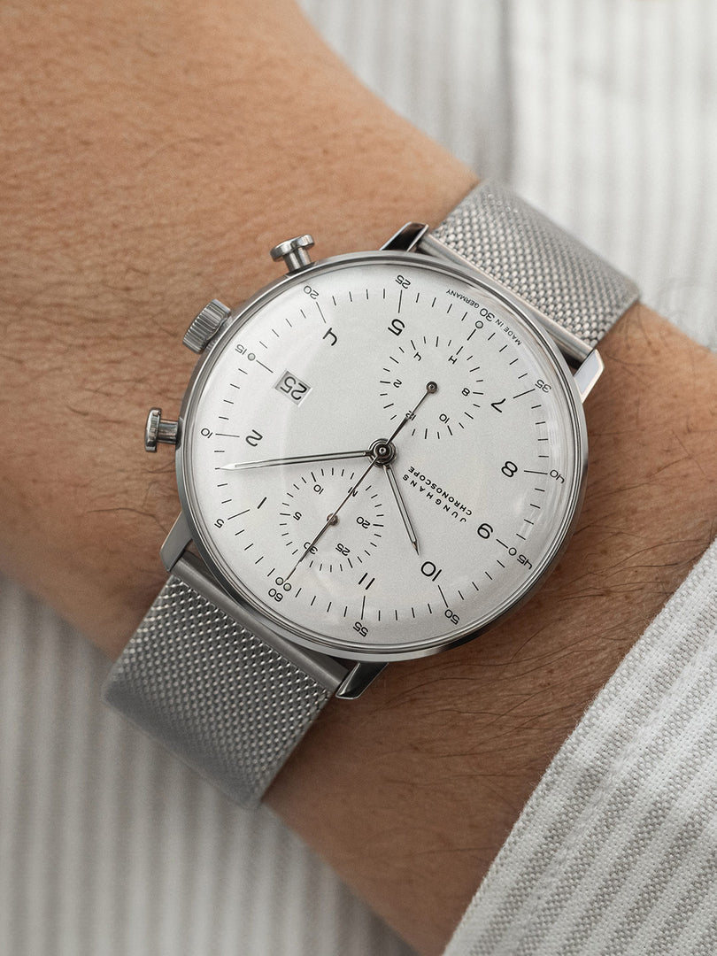 Relógio Junghans max bill Chronoscope 27/4003.46