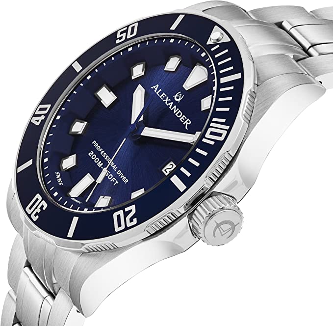 Relógio Alexander A501B-02 - Quartzo - 42mm - Pendulum Relojoaria