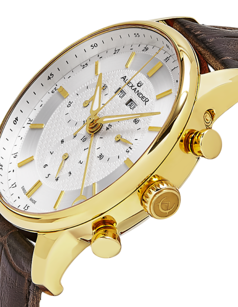 Relógio Alexander A101-03 - Quartzo - 42mm - Pendulum Relojoaria